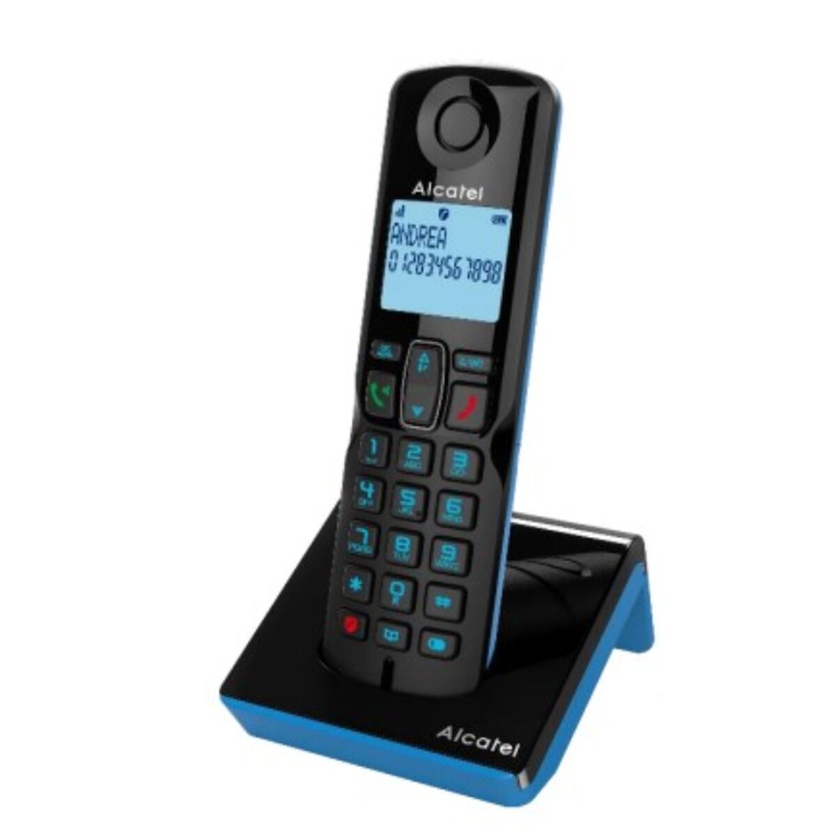 

Стационарный телефон Alcatel S280 с подсветкой, беспроводной