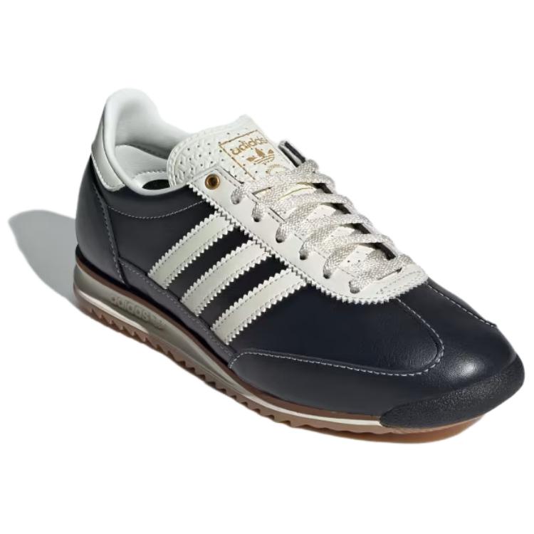 adidas SL72 OG Core Black Leather Women Sneakers Off-White Gum JI3968