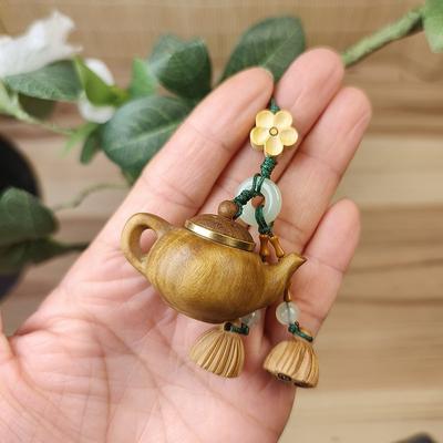 Armut Çanta Kolye Mor Altın Kum Kabak Yeşil Sandal Ağacı Aromaterapi Kolye Çin Çanta Asma İpi Anahtarlık Kolye