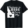 Idaho Map Heart Loves Me T-shirt
