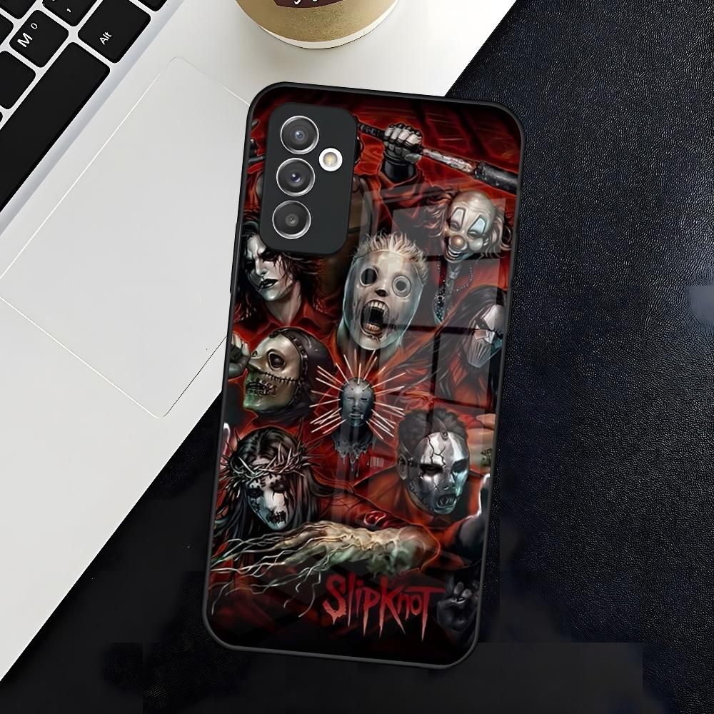 S-Slipknot Popular Band Phone Case for Samsung A15 A25 A35 A55 A14 A12 A22 A32 A52 A11 A21 A31 A51 A05 A24 A34 A54 A13 23 A33 A5