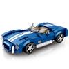 Roadster Race Car Building Block Set Speed Cobra Sports Car Advanced Collector's Car Model  Home and Office Display 312 Pcs