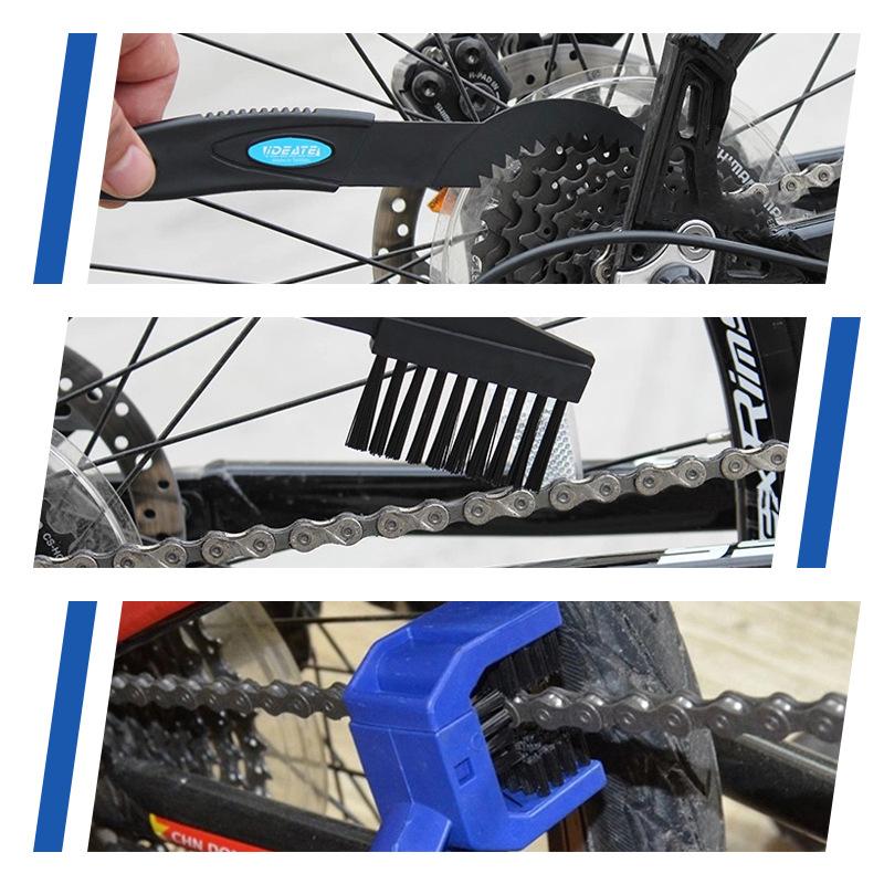 Motorcycle Chain Brush Cleaner Plastic Bicycle/Moto Brush Clean Chain Cleaner Outdoor Scrubber Road Care Tools Motorcycle Parts