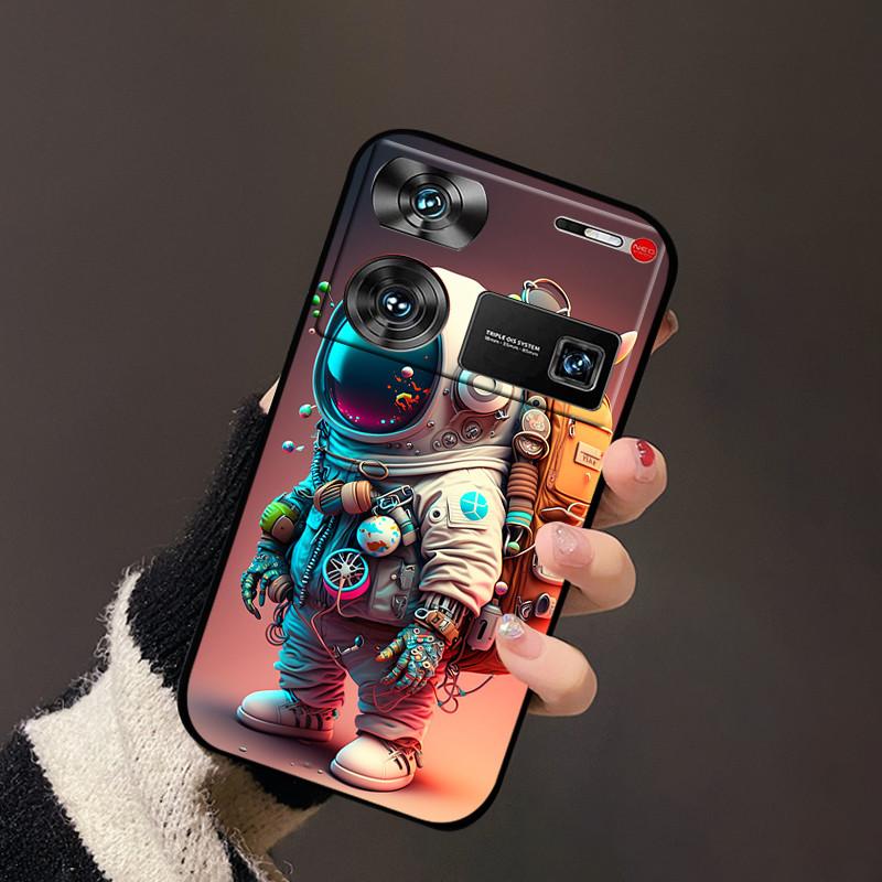 For nubia Z60 Ultra Cover Flower TPU Silicon Back Soft Case Funda For ZTE nubia Z60 Ultra Bumper Coque Z60Ultra Z 60 Ultra