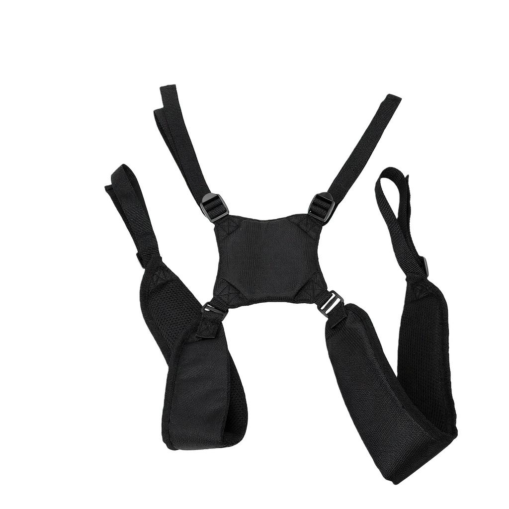 Club Bag Shoulder Strap Black Water Proof Wear Proof Adjustable Club Bag Carry Cross Strap