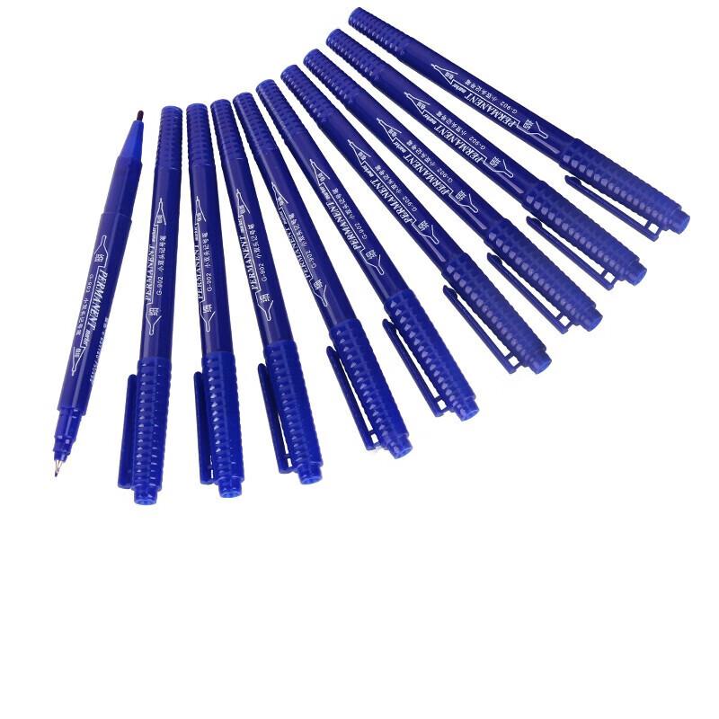 Jinwannian G-902 Dual-Tip Oil-Based Marker Pen