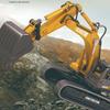 Flexible Joints Excavator Model Toy Simulation Forklift Car Model  Collection
