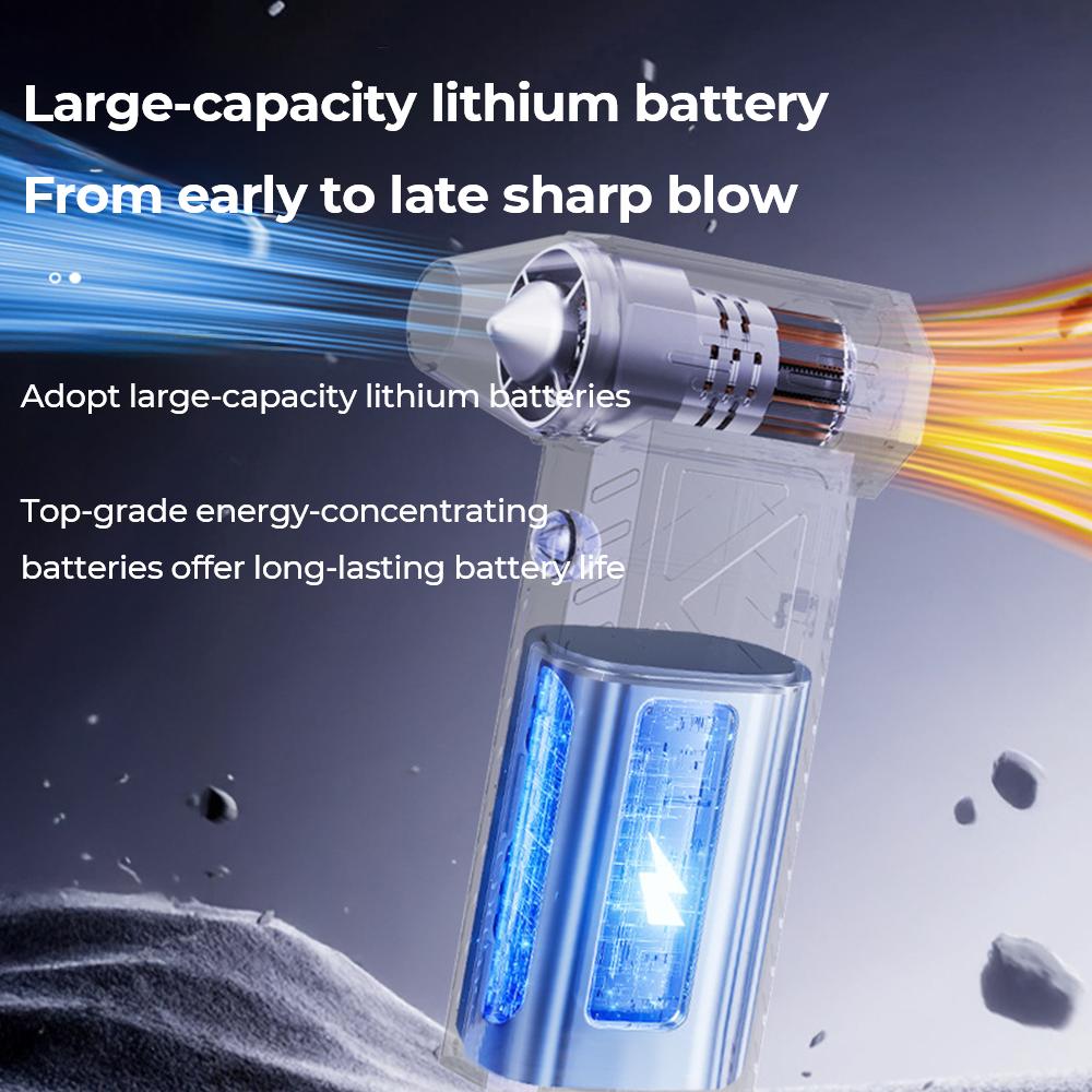 Turbo jet fan Violent Fan Powerful Air Blower High Power Duct Fan Mini Turbo Jet Fan 990000 RPM Strong Winds 60M/S Turbo Fan