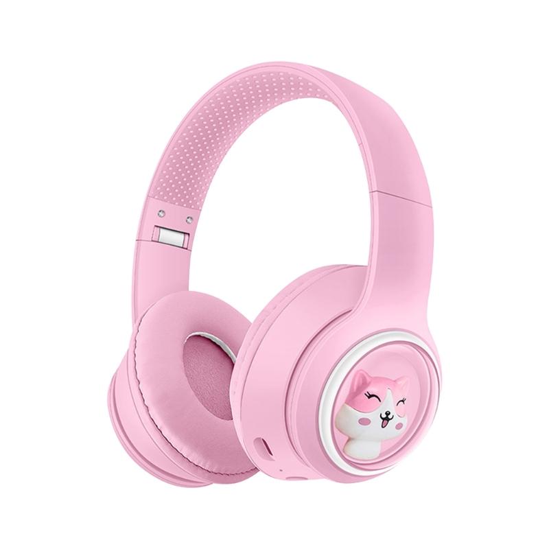 Wireless Headset Sports Bluetooth-compatible Headset Foldable Noise Canceling Headset for Travel Office Cellphone PC