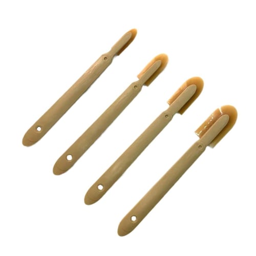 Rubber Caulking Spatula Set with 4 Angles for Exterior and Bathroom Caulking, Easy Maintenance, Ergonomic Handle, Versatile, and Professional Finish