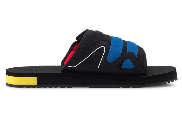 Puma Mirage Mox Sandal 'Black Poppy Red' 375630-02