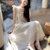 Women's French-Style Lace-Up Camisole Dress - Summer Beach Fairy Dress