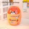 Mini Cute Bear Desktop Trash Can for Office and Student Desk