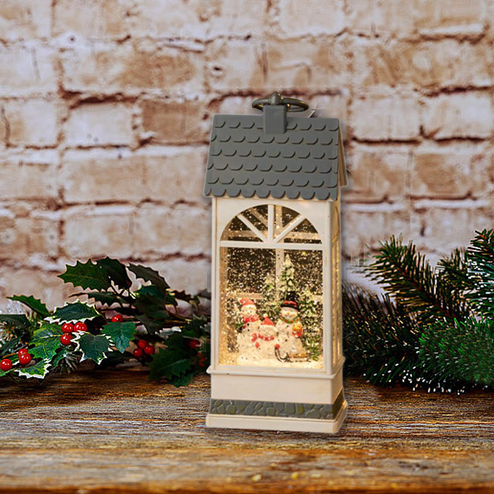 

Рождественский снежный шар фонарь музыкальная шкатулка настольное украшение для стола полка дома