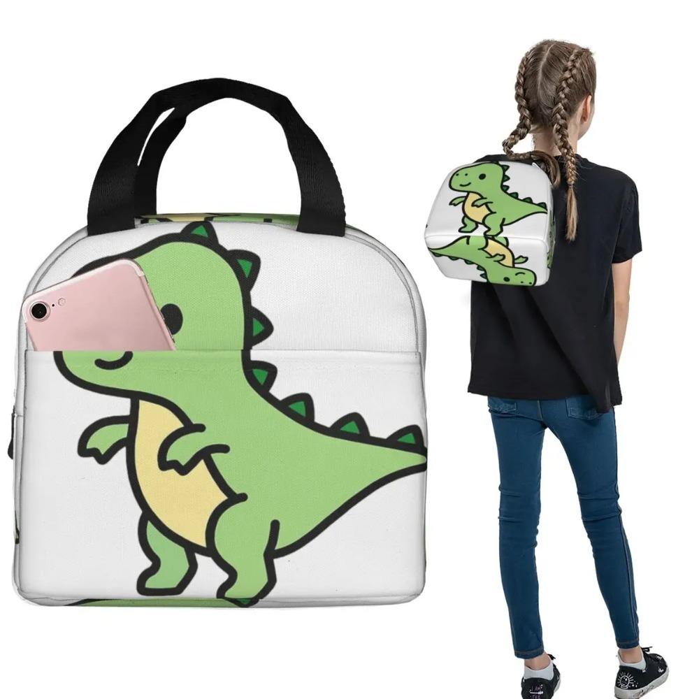 T Rex Insulated Lunch Bag for Women Kids Portable Food Boxes Thermal Lunch Box Tote