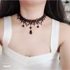 Black Lace Clavicle Chain Female Elegant Neck Accessories