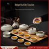 Qiwei Ru Kiln Ceramic Kung Fu Tea Set