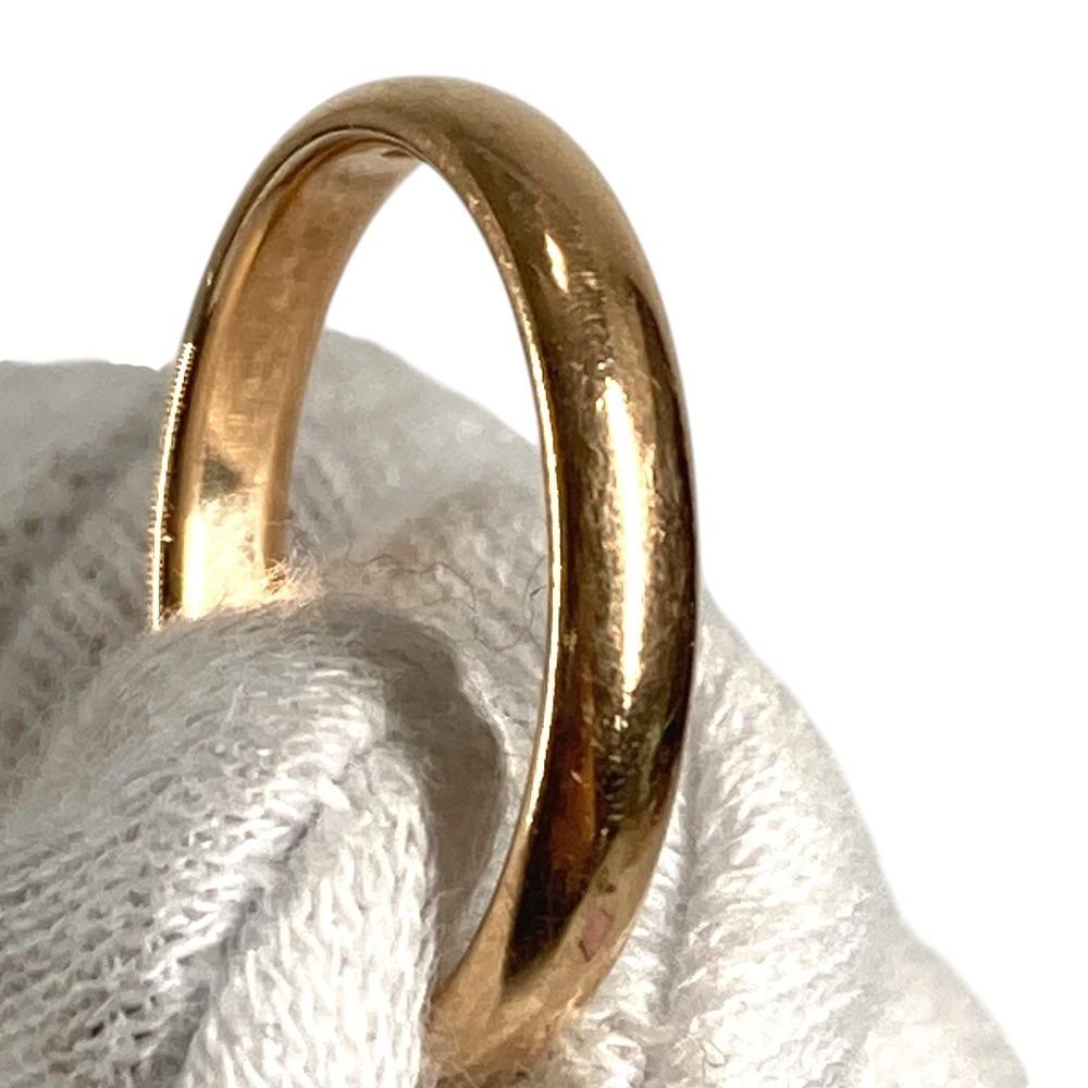 TIFFANY&Co. K18 Gold 18K Band ring Accessory Jewelry Ring Au750 Pink Gold