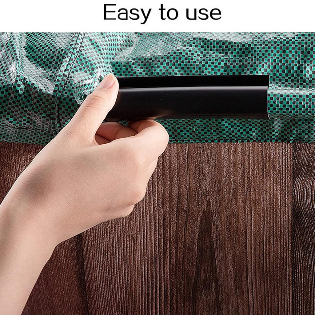 Clips para Cubierta de Piscina ABS Clips de Invierno para Cubierta de Piscina para Exterior Tamaño Moderado Amplia Aplicación Versátil a Prueba de Viento Acabado Liso