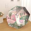 1pc Llama Forest Pattern Umbrella Design Automatic Opening and Closing Umbrella, High-quality Travel Umbrella, Lightweight and Portable, -49