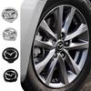 4pcs 56mm Car Wheel Center Hub Caps Rim Cover For Mazda 2 3 5 6 323 626 Demio CX3 CX5 CX30 Atenza Axela MX3 MX5 RX8 Accessories k1