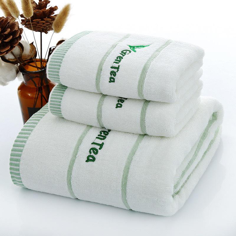 Luxuriously Soft All-Cotton Absorbent Face Towel - Thickened and Enlarged