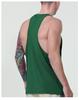 Men's Quick-Dry Breathable Y-Back Tank Top for Running & Cycling