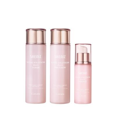 [Verbesserte Elastizität] Koreana Sheenies Vital Skin Toner 150ml + Emulsion 150ml + Essenz 55ml
