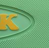 Koshin Rubber Oval Link Large (38 x 70cm), Light Green, Non-Slip Mat for Bathtubs and Bathrooms