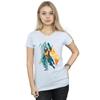 DC Comics Womens/Ladies Aquaman Tropical Icon Cotton T-Shirt