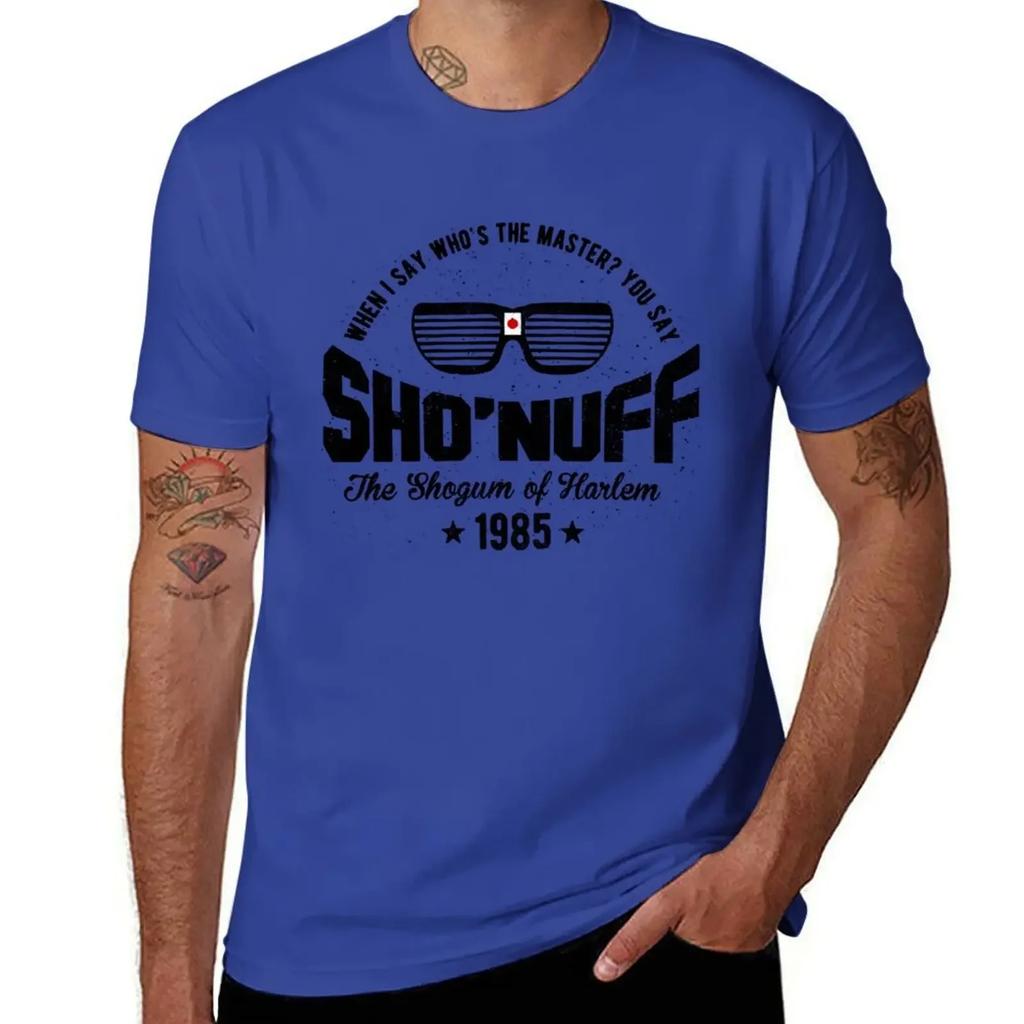 Shonuff Der Meister T-Shirt niedliche Kleidung erhabenes Sommeroberteil T-Shirts für Männer