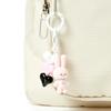 Long Rabbit Three Heart Keychain (16014103)