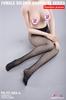 Fire Girl Toys Black Soldier Wardrobe Series Seamless Mesh Socks for Scale Action Figures and not [TOYBARJAPAN] FG-YC-002A Women's 1/6 (Body T-back