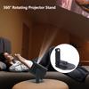Supporto per Proiettore da Tavolo Regolabile Rotazione a 360 Gradi Supporto per Xgimi Halo H6 Xiaomi Hy300 Hy320 Supporto Universale per Comodino