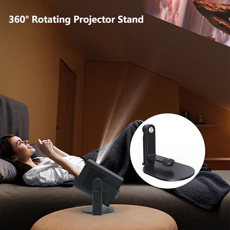 Supporto per Proiettore da Tavolo Regolabile Rotazione a 360 Gradi Supporto per Xgimi Halo H6 Xiaomi Hy300 Hy320 Supporto Universale per Comodino