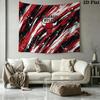 Chicago Bulls Wall Tapestry Aesthetic Wall Hanging Printed Fabric Blanket Decorative Tapestries for Bedroom Living Room Home Decor