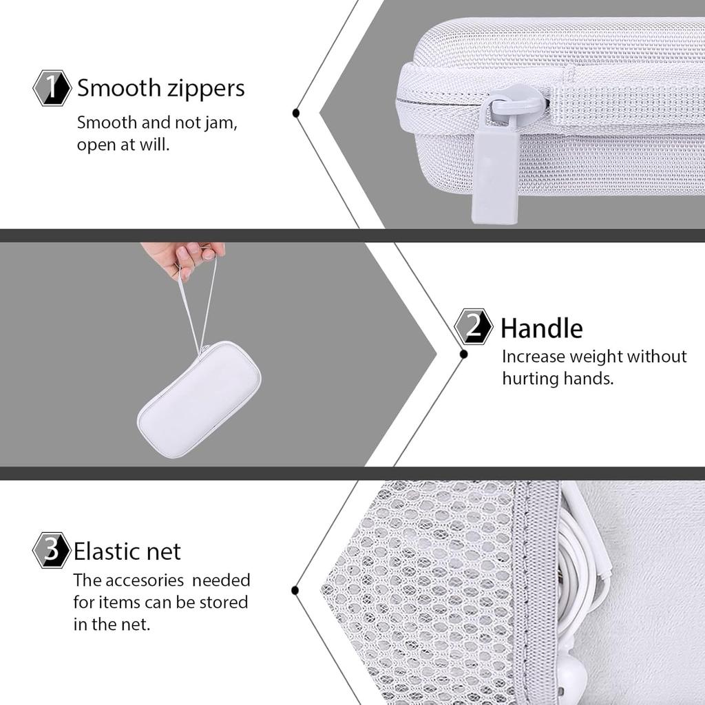 Compatible Apple Magic Mouse Storage Case, White (Case Only) - co2CREA