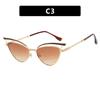 Hollowed Sexy Cat Eye Sunglasses for Women Fashion Trendy Luxury Brand Designer Casual Outdoor Sun Glasses Y2k Shades Eyewear