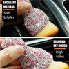 Car Interior Detailing Brush, Auto Interior Soft Hair Removal Brush,Car Cleaning Brush Interior Soft Bristles Detailing Brush Dusting Tool For Car