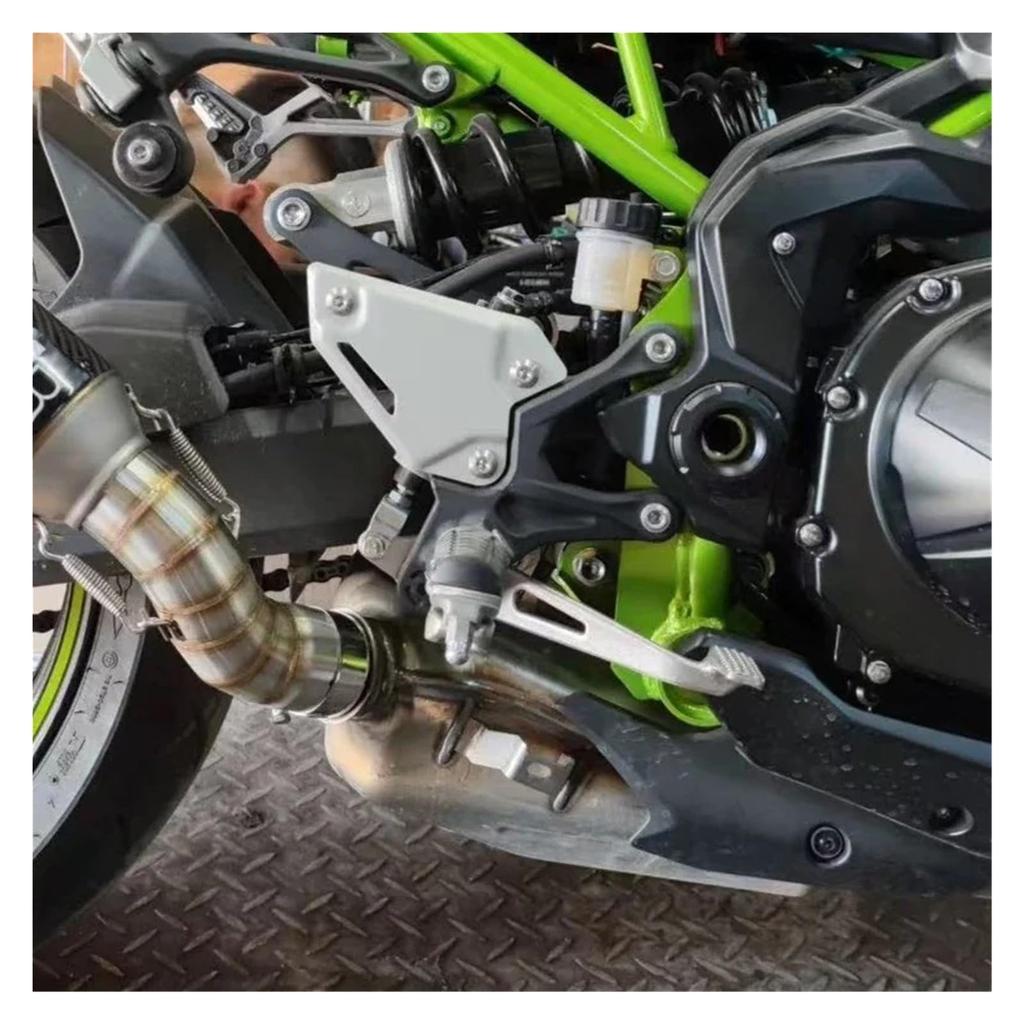 Motorcycle Exhaust Muffler Pipe Connection Z900 SE 2017-2023 Motorcycle Exhaust Middle Link Pipe Connection 51mm Motorcycle Exhaust Muffler Pipe