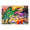 R050949 Dinosaurs Roaring Plate Puzzle 42 Pieces, 1, Korea Best Toddler Puzzle