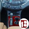 Chevrolet Impala 2014 için-Navigasyon Karbon Fiber Araba Merkezi Konsol Pano Dekorasyon Çıkartmaları İç