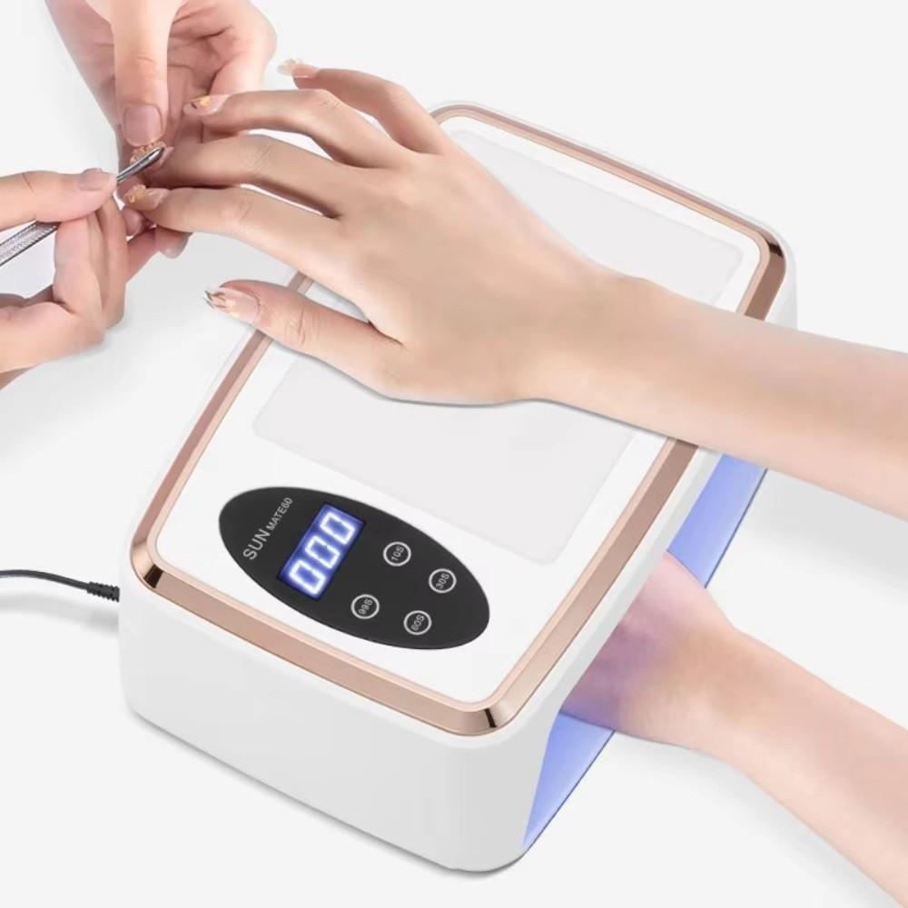 90LEDs LED UV Curing Lamps Multifunctional Hand Pillow Light  for Manicure Salon