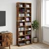 CD Shelf Reclaimed Wood 65 x 23.5 x 175 cm Particleboard