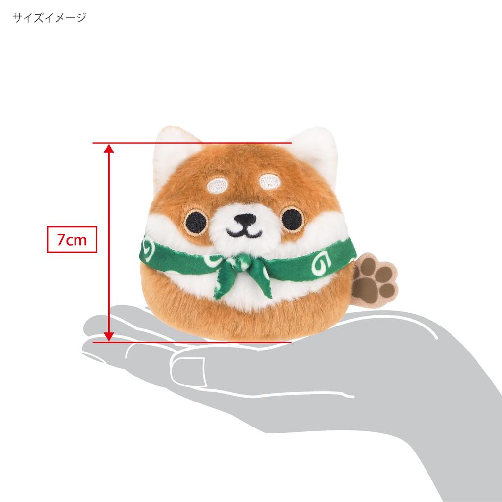 Sanei Boeki Dango Friends Shiba Inu X D6 X H7cm Plush Toy "Dog Dango" Size Approx. W7.5