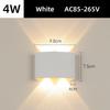 Minimalist Outdoor LED Wall Lamp for Hallways, Bedrooms, and Living Rooms