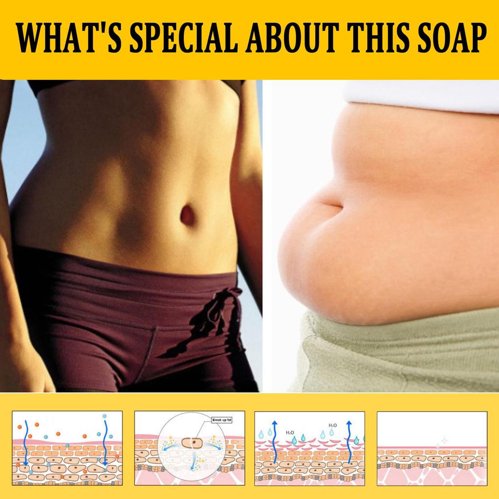 Jaysuing Body Soap Body Cleansing Skin Tightening Belly Firming Refreshing Body Soap