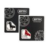 ZTTO Tarcza hamulcowa rowerowa pływająca 6 śrub 203mm180mm 160mm Stal o wysokiej wytrzymałości Pasuje do wszystkich klocków Do rowerów MTB Szosowych