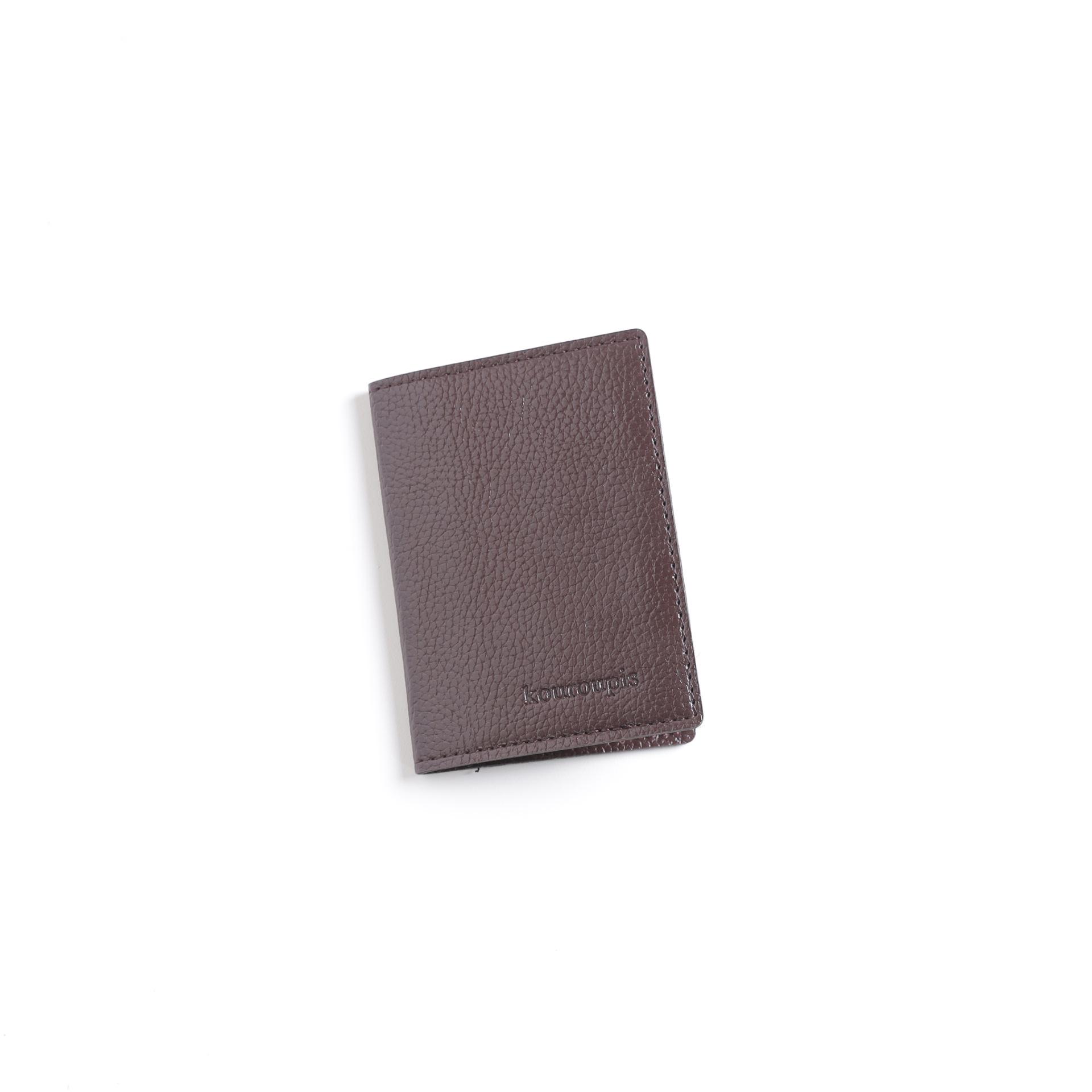 

Men s Ultra-Thin Leather Card Holder - Compact & Multifunctional Anti-Demagnetization Wallet. 10.8*8.2*1.5cm