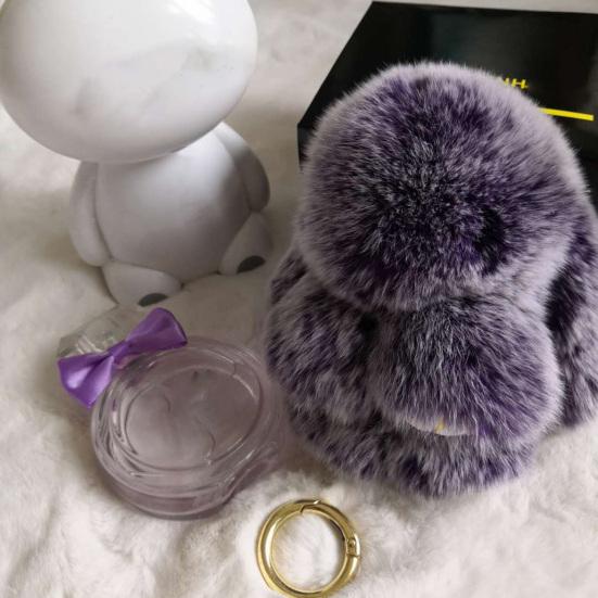 Breloc Iepuraș Super Moale Pluș Faux Minunat Păpușă Iepure Plușuri Decor Rucsac Pandantiv Iepure Umplut Colorat Jucărie Păpușă Copii Cadou de Ziua de Naștere